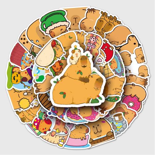 PVC Rubber DIY Decorative Sticker Cute & waterproof mixed pattern Bag