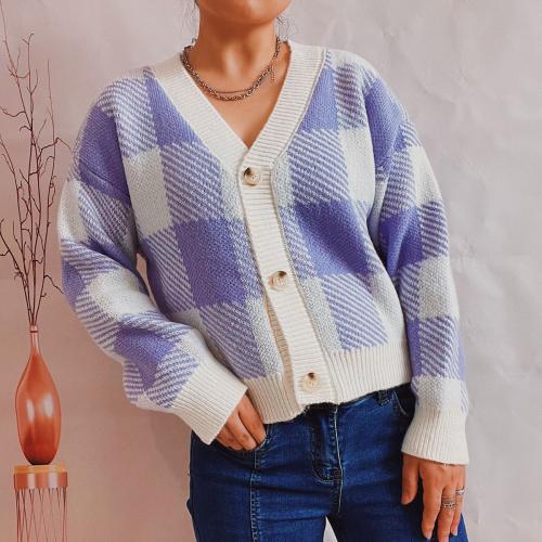 Polyester Slim Sweater Coat thermal knitted Others PC
