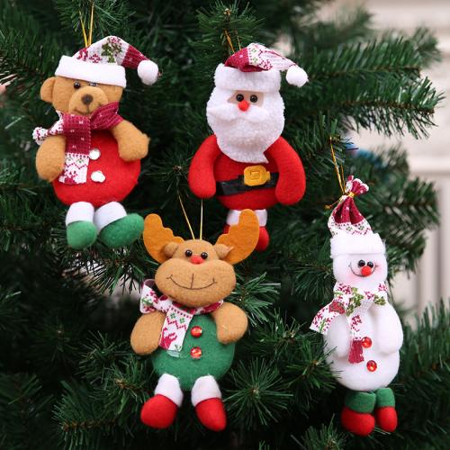 Doek Kerstboom hangende Decoratie stuk