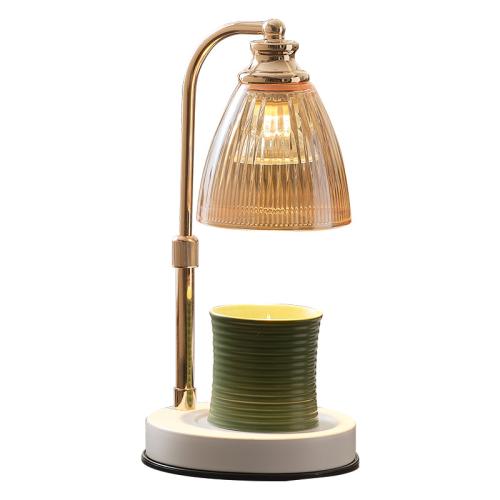 Glass & Iron adjustable light intensity Fragrance Lamps different power plug style for choose PC