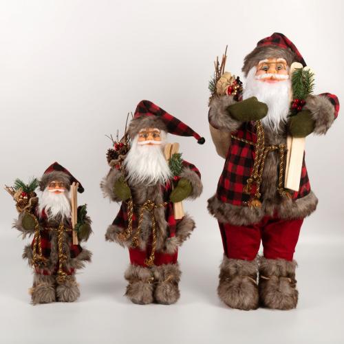 Cloth Creative Christmas Decoration red PC