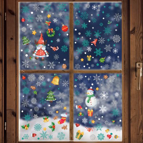 Pvc Autocollants muraux de Noël Ensemble