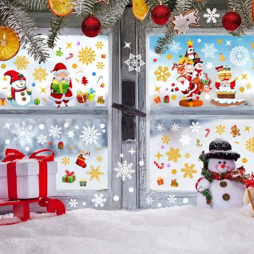 Pvc Autocollants muraux de Noël Ensemble