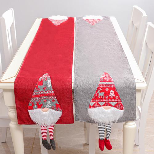 Cloth Christmas Table Runner durable & christmas design PC