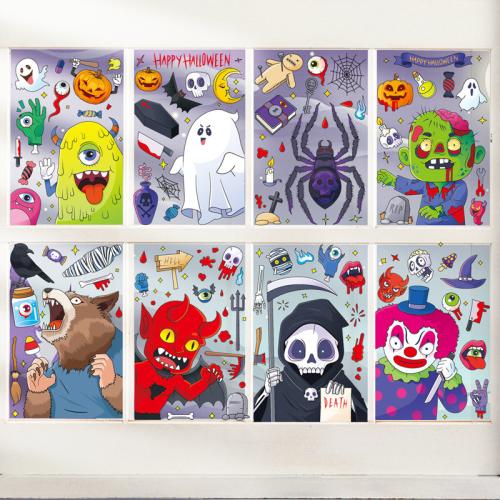 CLORURO DE POLIVINILO Adhesivo decorativo, Dibujos animados, más colores para elegir, trozo
