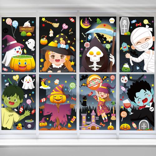 CLORURO DE POLIVINILO Adhesivo decorativo, Dibujos animados, más colores para elegir, trozo