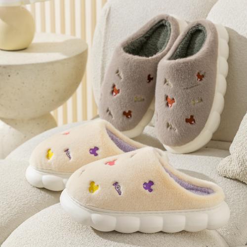 Plüsch Baumwollschuhe, Gedruckt, mehr Farben zur Auswahl, Paar