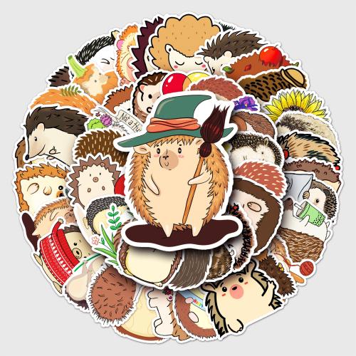 PVC Rubber DIY & Waterproof Decorative Sticker Cute mixed pattern Bag