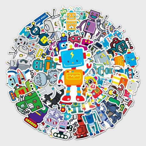 PVC Rubber DIY & Waterproof Decorative Sticker Cute mixed pattern Bag