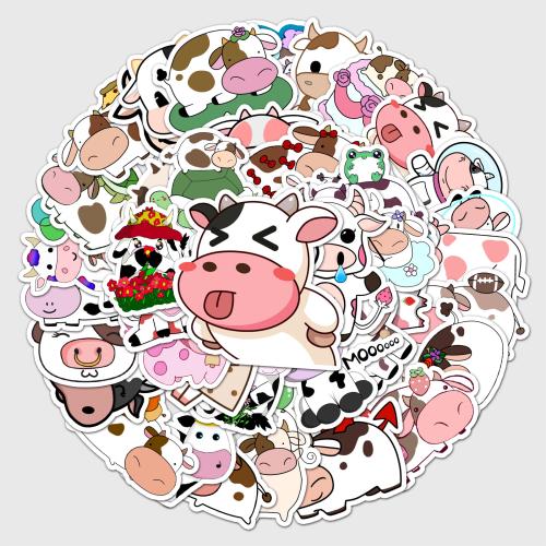 PVC Rubber DIY & Waterproof Decorative Sticker Cute mixed pattern Bag