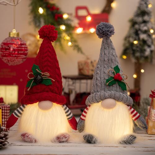 Cloth & PVC Doll for home decoration & lighting & christmas design PC