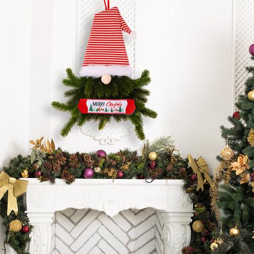 Cloth & Plastic Hanging Ornament for home decoration & christmas design PC