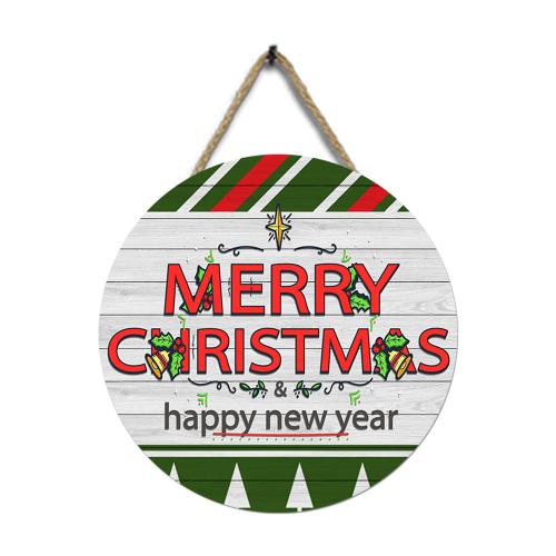 Fiberboard à densité moyenne Cintre de porte de Noël Peint plus de couleurs pour le choix pièce