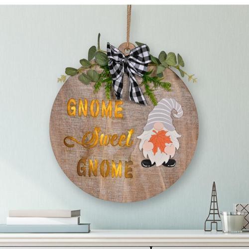 Plastic Christmas Door Hanger for home decoration & christmas design Painted letter PC