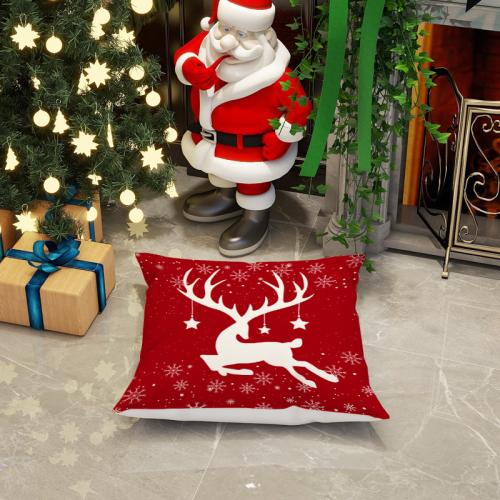 Plush Soft Pillow Case christmas design printed PC