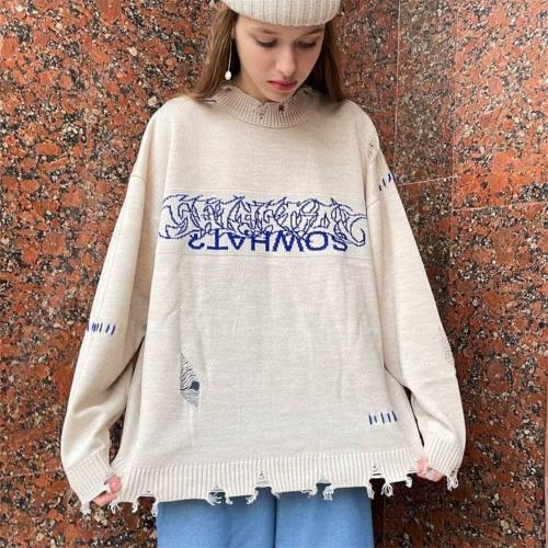 Baumwolle Frauen Pullover, Patchwork, Andere, mehr Farben zur Auswahl, :F, Stück