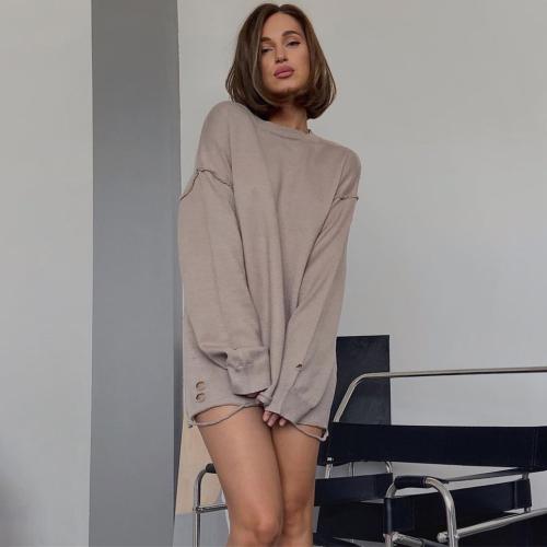 Baumwolle Frauen Pullover, Gestrickte, Andere, mehr Farben zur Auswahl, Stück