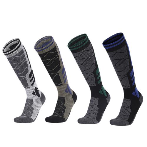 Polyamide & Acrylic & Polyester Men Sport Socks thicken & anti-skidding & thermal Wool & Spandex knitted : Pair