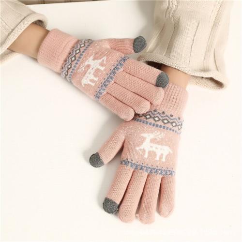 Acryl Reithandschuh, Deerlet, mehr Farben zur Auswahl, :,  Paar
