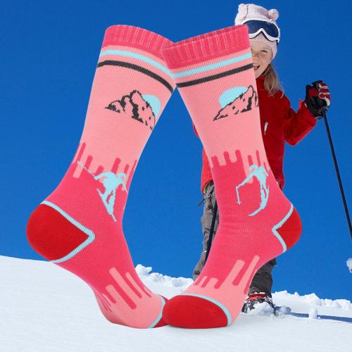 Cotton Children Sport Socks thicken & anti-skidding & thermal knitted Pair