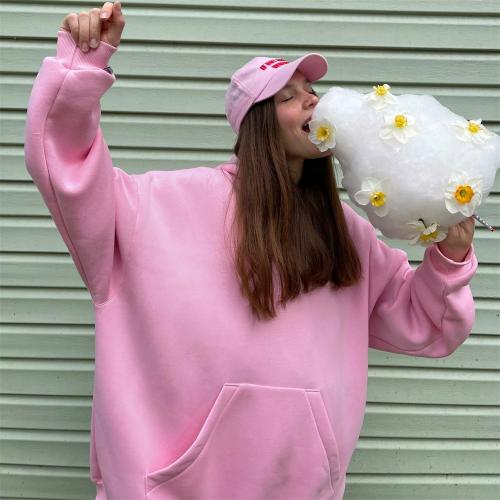 Coton Sweatshirts femmes Lettre plus de couleurs pour le choix pièce