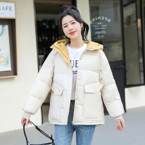 Polyester Women Parkas thicken & loose & thermal PC