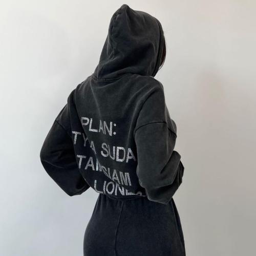 Polyester Sweatshirts femmes Patchwork Solide plus de couleurs pour le choix pièce