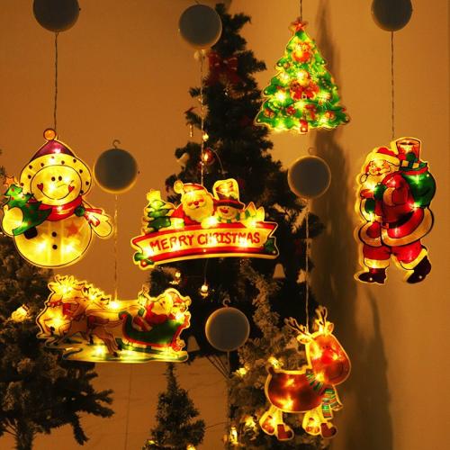 Pvc Kerstlicht meer kleuren naar keuze stuk