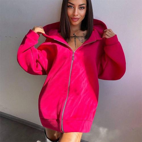 Coton Sweatshirts femmes Imprimé Solide plus de couleurs pour le choix pièce
