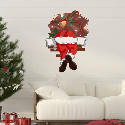 Pvc Autocollants muraux de Noël pièce