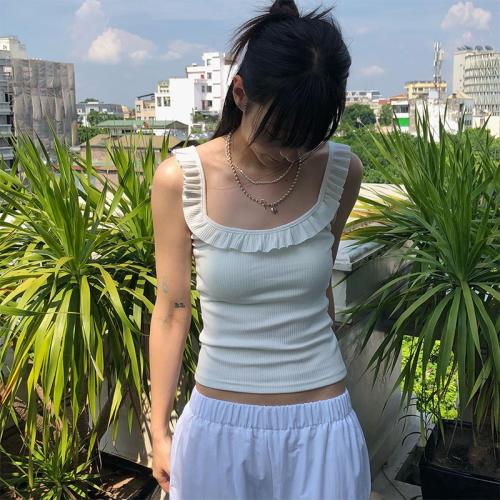 Polyester Slim Camisole patchwork Others PC