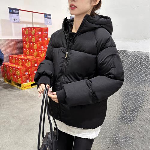 Polyester Women Parkas thicken & loose & thermal PC