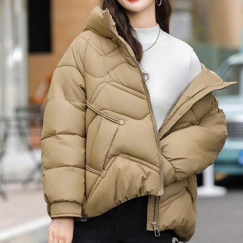Polyester Women Parkas thicken & loose & thermal PC