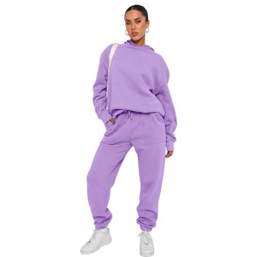 Poliéster Conjunto casual de las mujeres, Pantalones & parte superior, más colores para elegir, Conjunto