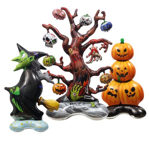 Aluminum Film Creative & Inflatable Balloon Decoration Set Halloween Design PC