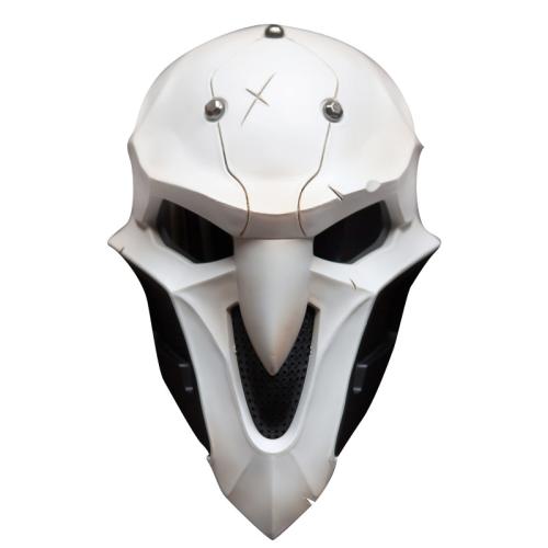 Engineering Plastics Halloween Mask Halloween Design white and black PC