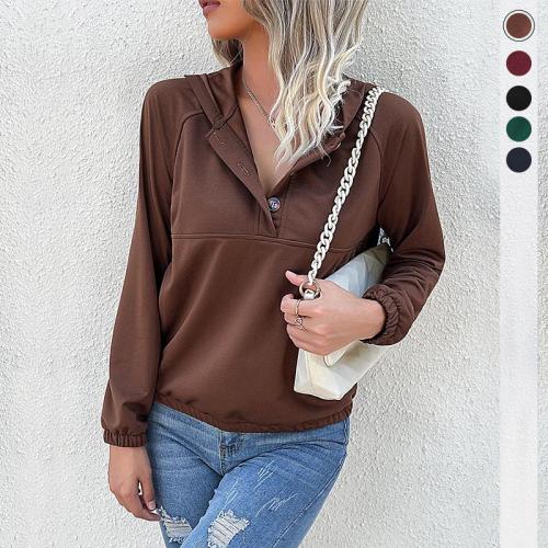 Spandex & Polyester Sweatshirts femmes Patchwork Solide plus de couleurs pour le choix pièce