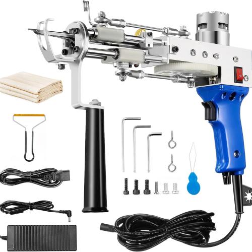 Metal DIY Carpet Tufting Machine different power plug style for choose Set