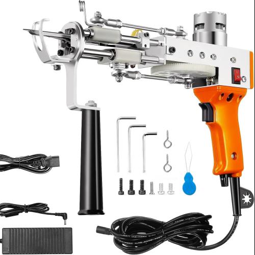 Metal DIY Carpet Tufting Machine different power plug style for choose PC