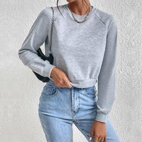 Polyester Sweatshirts femmes Patchwork Solide plus de couleurs pour le choix pièce
