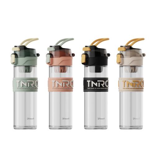 High borosilicate glass & Polypropylene-PP Plastic Cup durable Solid PC