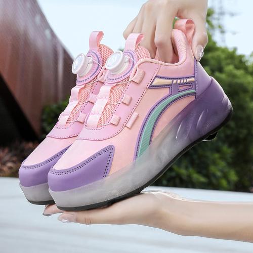 Mesh-stof & PU-leer De Schoenen van de Wielen van kinderen Anderen meer kleuren naar keuze Paar