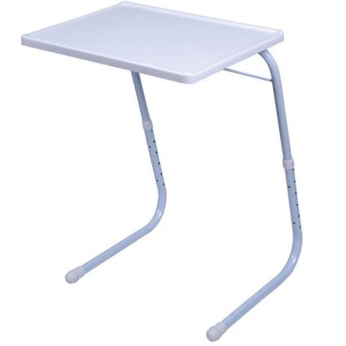 Fer & Plastique Table pliable Solide Blanc pièce