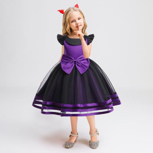 Polyester Robe d’une seule pièce de fille plus de couleurs pour le choix pièce