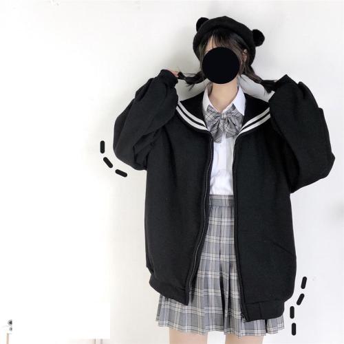 Polyester Women Coat & loose & thermal green PC