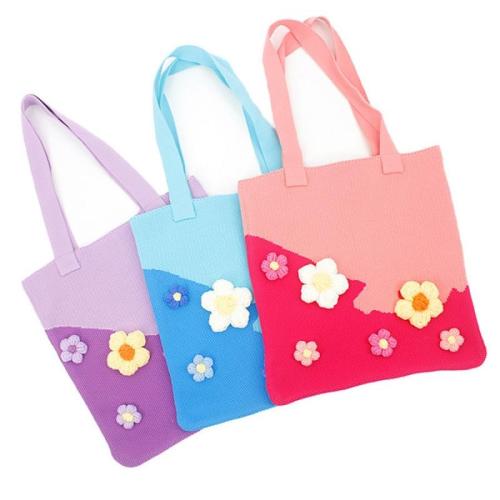Polyester Easy Matching Shoulder Bag large capacity floral PC