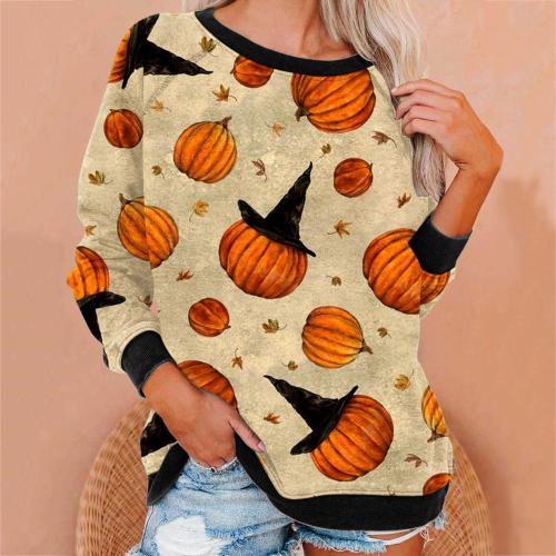 Polyester Sweatshirts femmes Imprimé couleur et motif différents pour le choix pièce