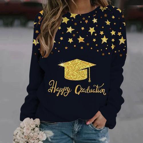 Polyester Sweatshirts femmes Imprimé couleur et motif différents pour le choix pièce