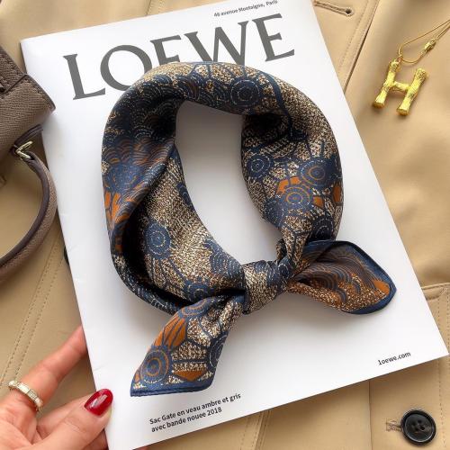 Natural Silk Silk Scarf breathable Natural Silk printed PC