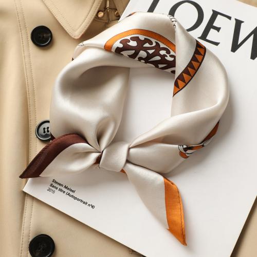 Natural Silk Silk Scarf breathable printed PC